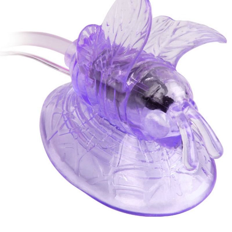 Stimolatore Clitoride a Farfalla Baile — Vibrante, Lilla