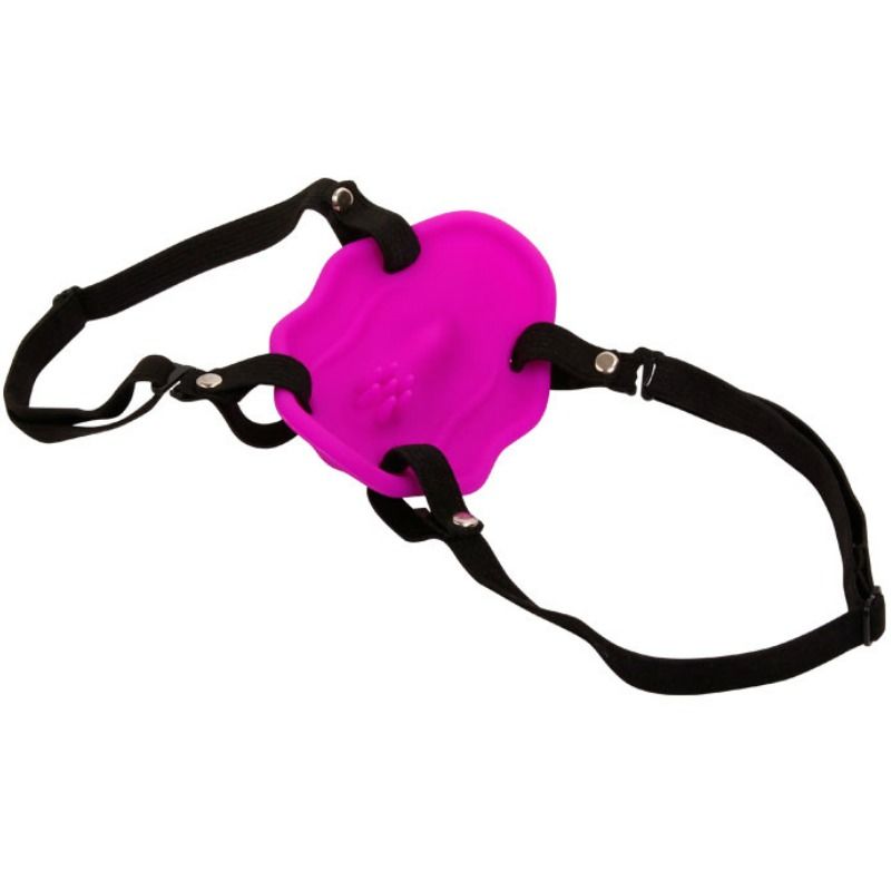 Imbracatura Vibrante Clitoride Baile Love Rider — Silicone