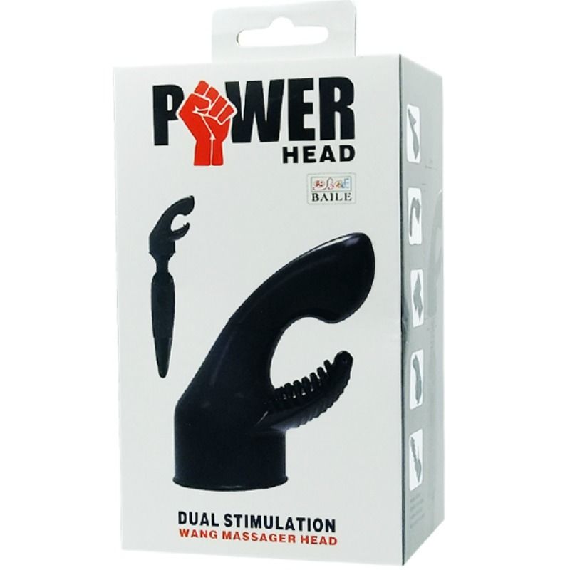 Testina Vibratore Wand Punto G e Clitoride Baile Power Head