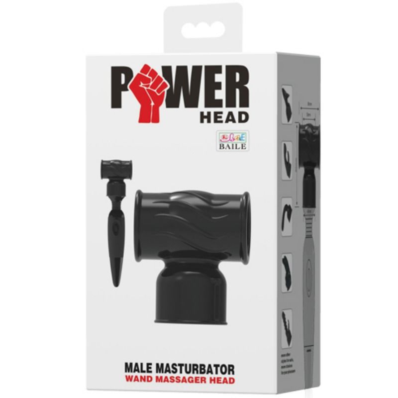Testina Masturbatore per Wand Baile Power Head — Accessorio