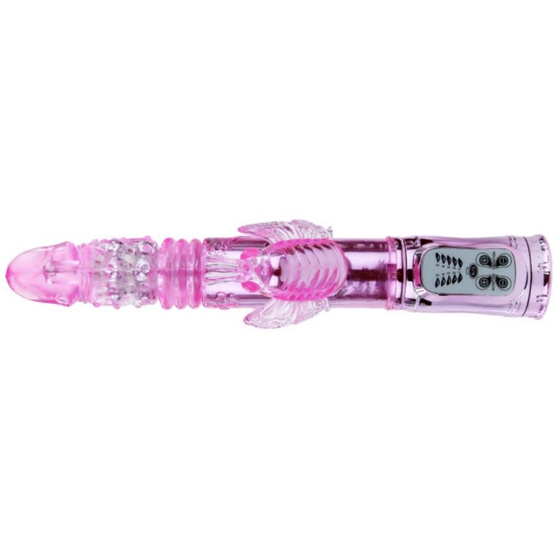 Vibratore Rabbit Rotante Baile Throbbing Butterfly — USB