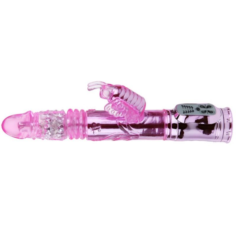 Vibratore Rabbit Rotante Baile Throbbing Butterfly — USB