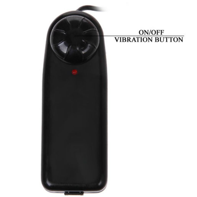 Dildo Realistico Vibrante Baile — Ventosa, 20 cm