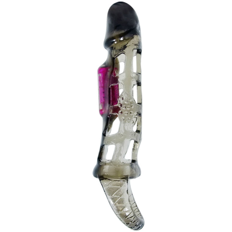 Guaina Fallica Vibrante con Cinturino Baile — TPR 13,5 cm