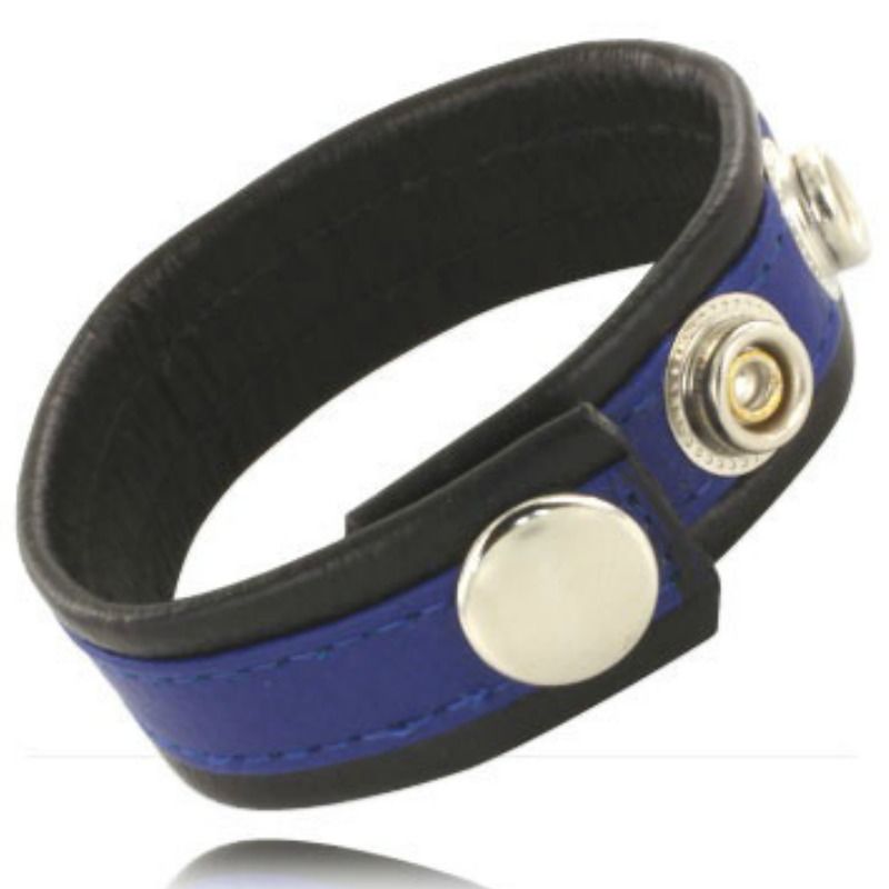 Cinturino BDSM per Pene in Pelle Leather Body — Regolabile