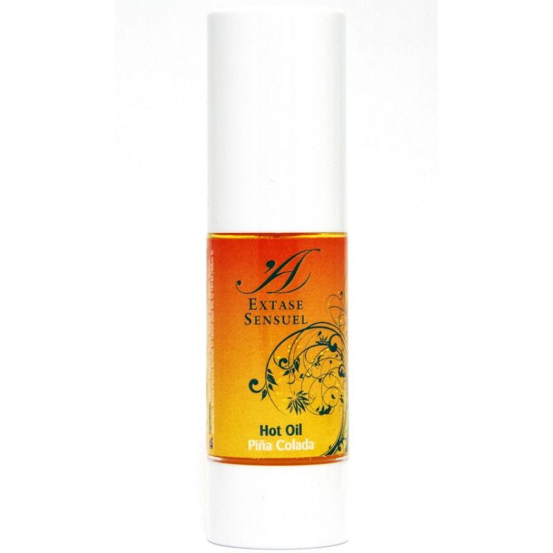 Olio da Massaggio Erotico Effetto Calore Extase Sensual — Piña Colada, 30 ml