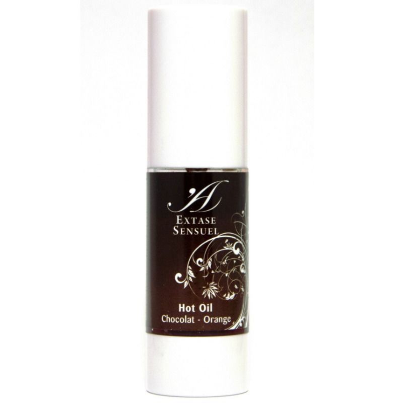 Olio da Massaggio Erotico Extase Sensual Hot Oil — Cioccolato e Arancia 30 ml