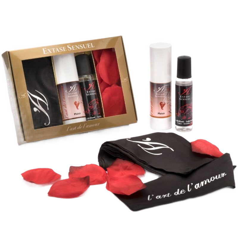 Kit Piacere per Lei Extase Sensual — Gel, Maschera, Petali