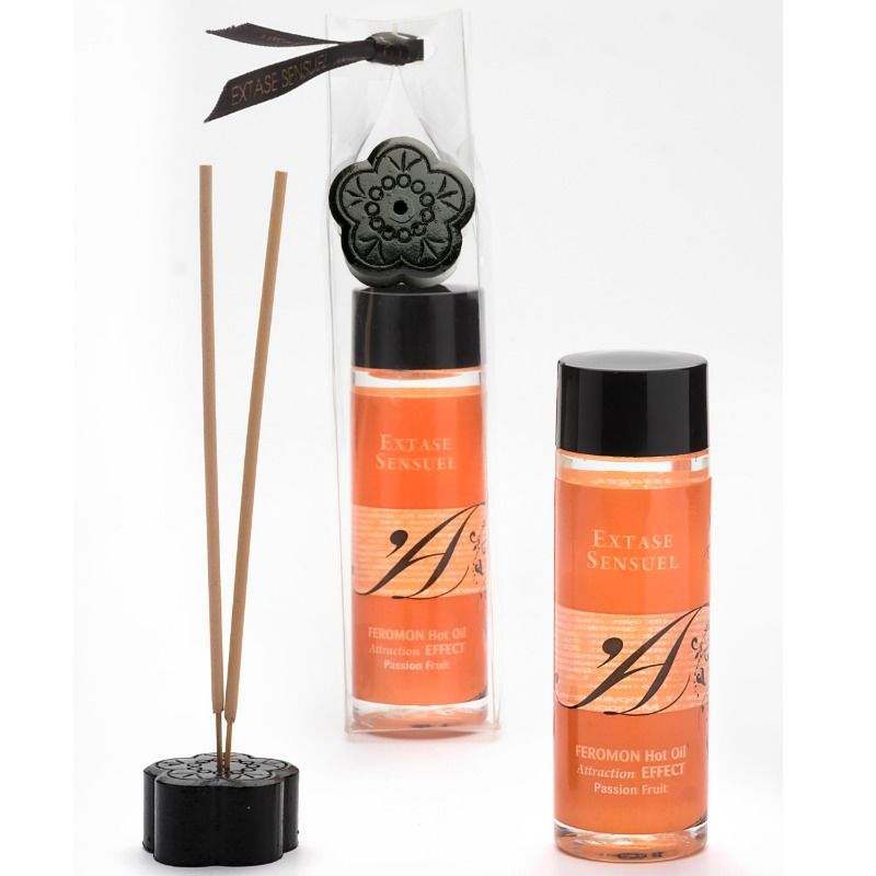 Olio da Massaggio Erotico Effetto Calore Extase Sensual — 100 ml