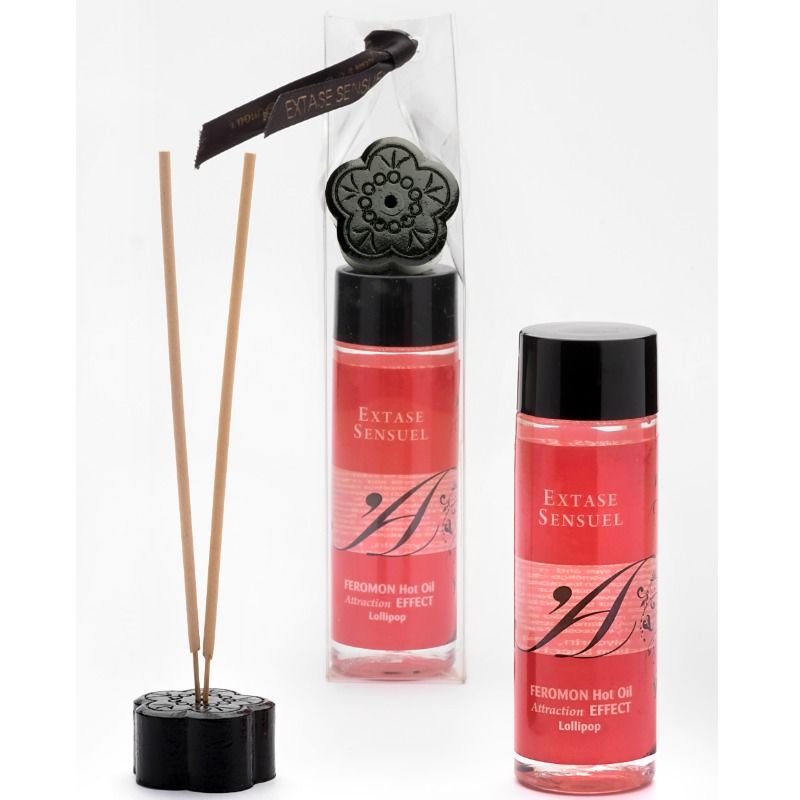 Olio da Massaggio Erotico con Feromoni Extase Sensual Pirulet — 100 ml