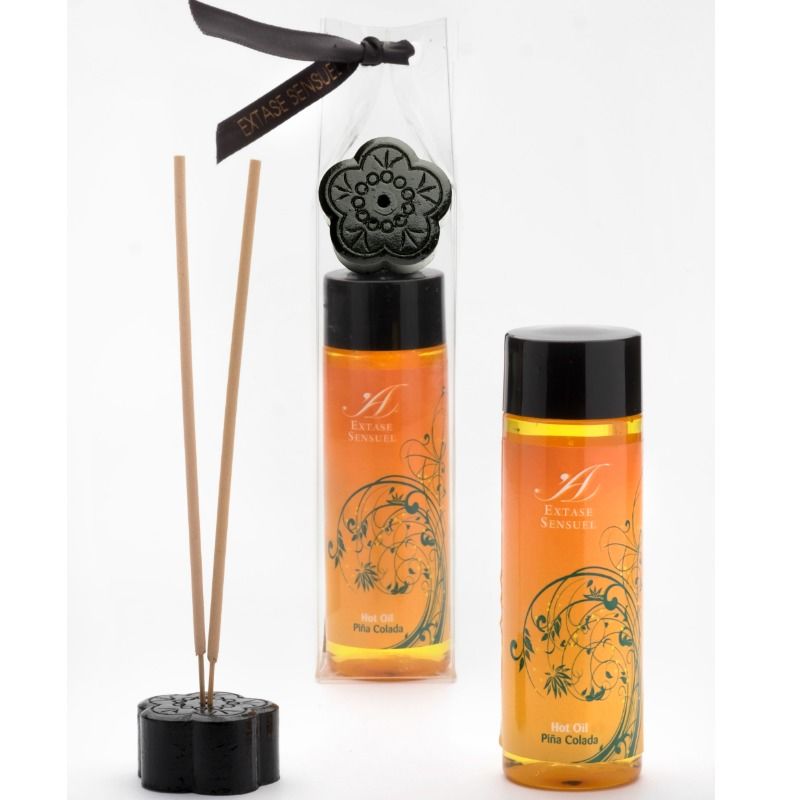 Olio da Massaggio Effetto Calore Extase Sensual — Piña Colada, 100 ml