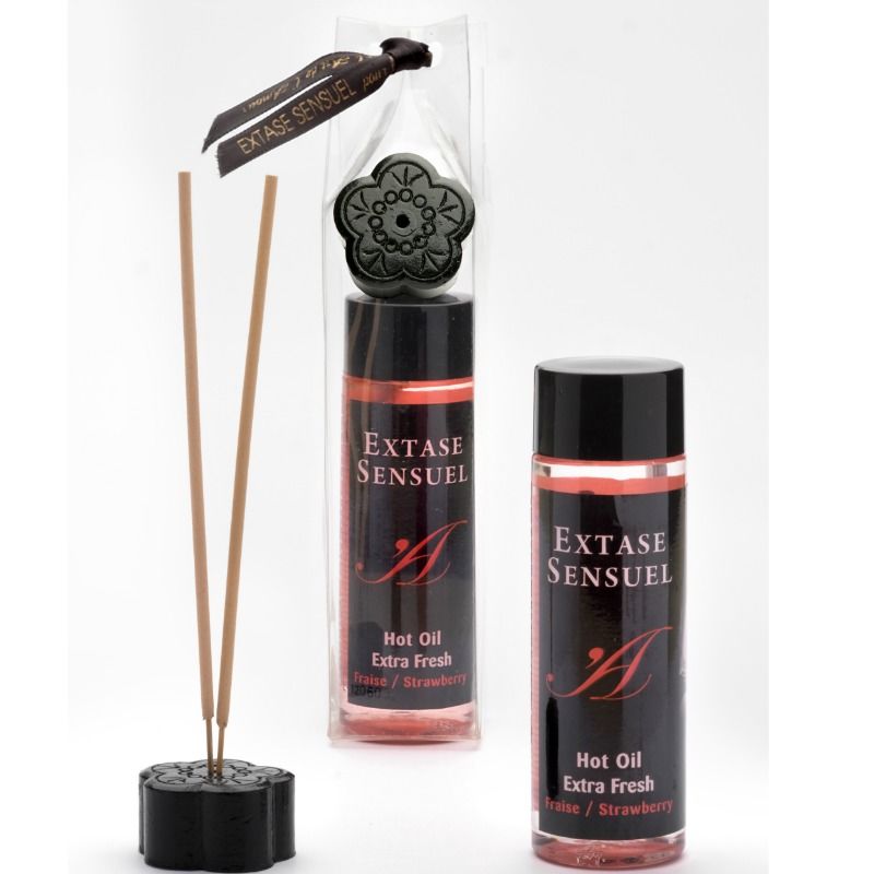 Olio da Massaggio Erotico Effetto Caldo-Freddo Extase Sensual — 100 ml