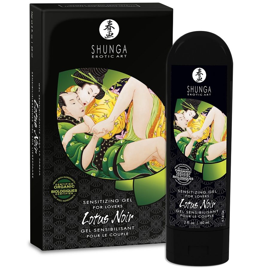Gel Stimolante Coppia Shunga Lotus Noir — 60 ml