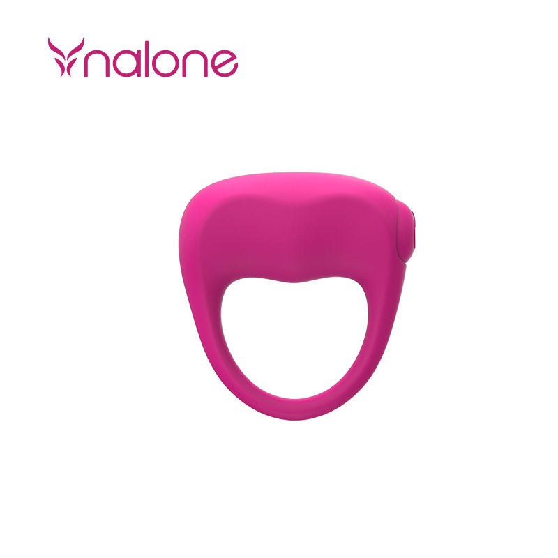 Anello Fallico Vibrante Nalone Love — Silicone, Rosa