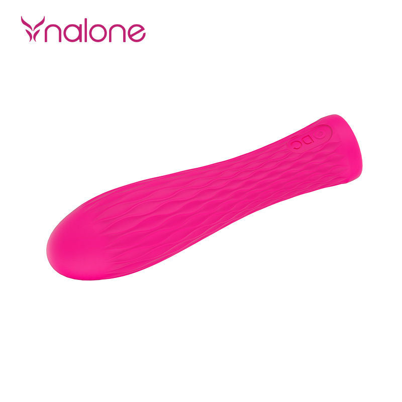 Vibratore Punto G Nalone Ian Mini — Silicone, 20 Modalità, Rosa