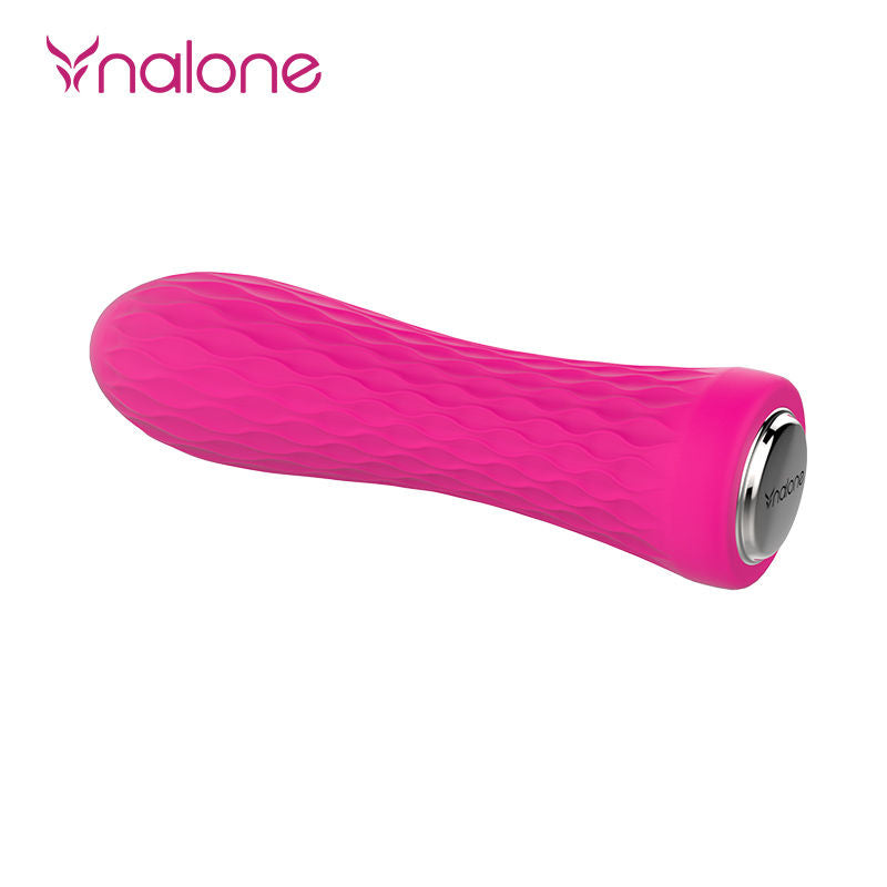 Vibratore Punto G Nalone Ian Mini — Silicone, 20 Modalità, Rosa