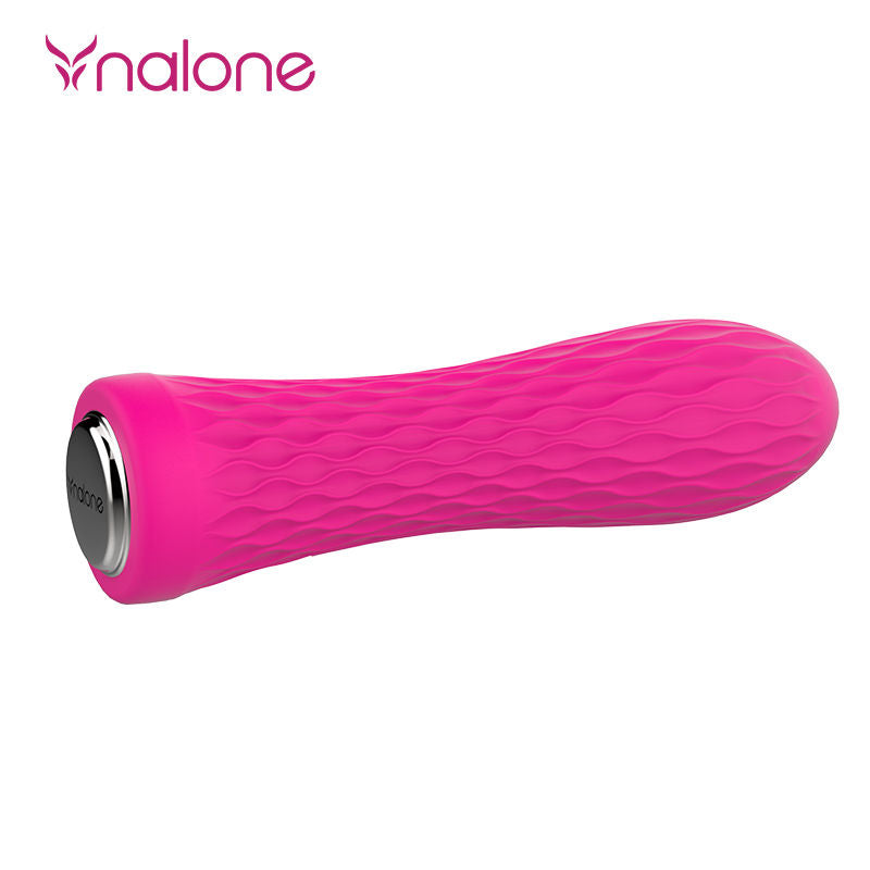 Vibratore Punto G Nalone Ian Mini — Silicone, 20 Modalità, Rosa