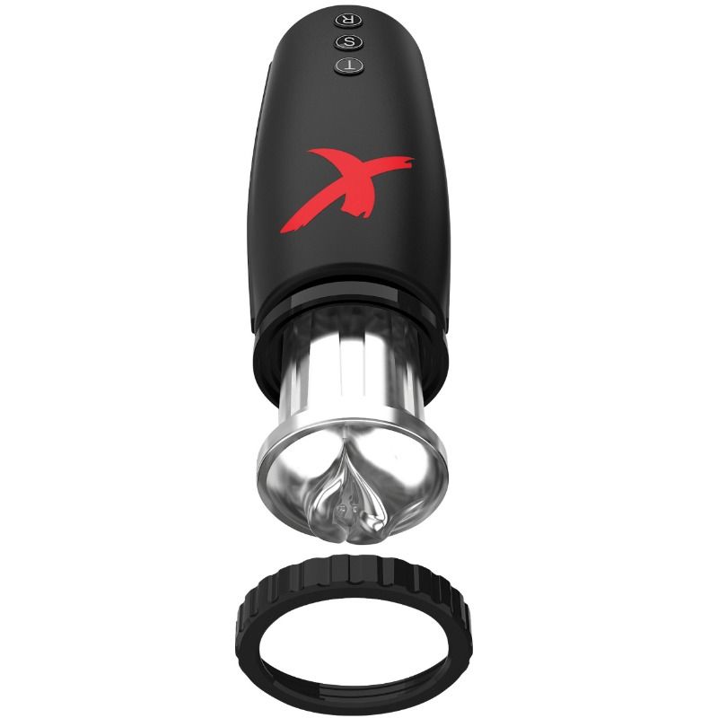Masturbatore Maschile con Pistone PDX Elite Moto-Bator