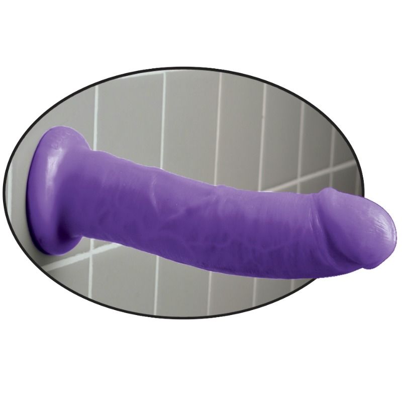 Dildo con Ventosa Dillio Pipedream — 20 cm, Viola