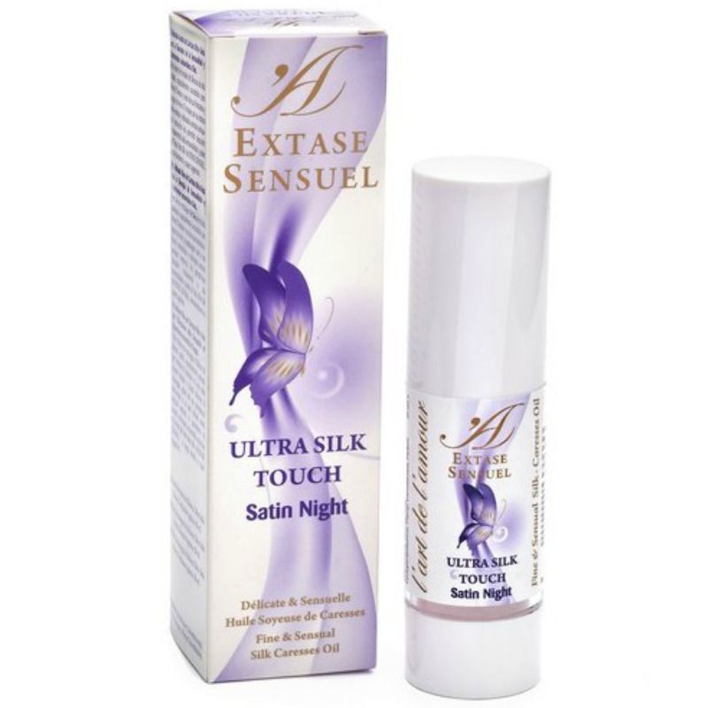 Olio da Massaggio Erotico Extase Sensual Ultra Silk — Silicone