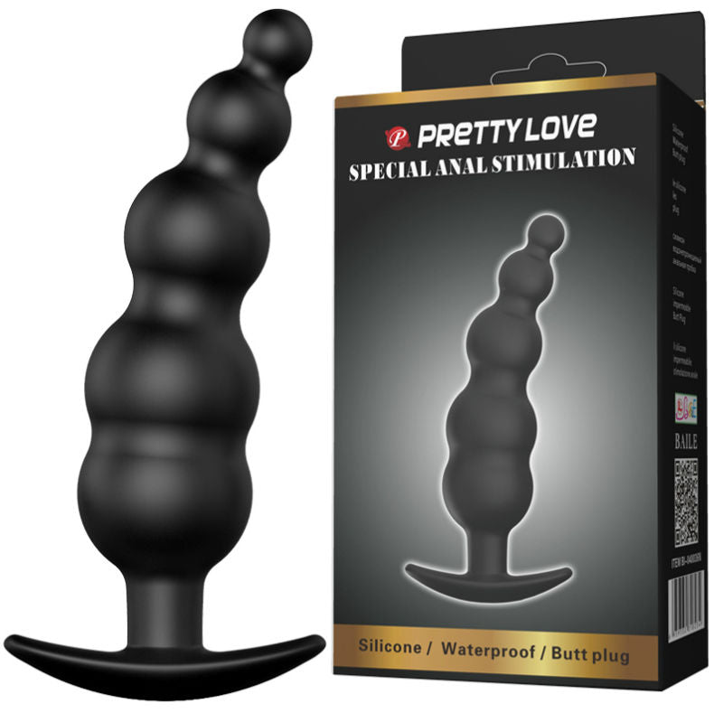 Plug Anale Iniziazione Pretty Love — Silicone Medicale 11,8 cm