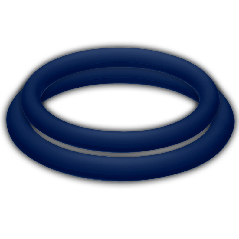 Anello Fallico Doppio Joydivision Potenzduo — Taglia M