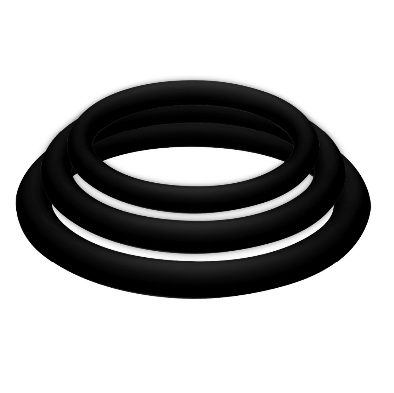Anello Fallico Joydivision Potenzduo Plus Set — S, M, L