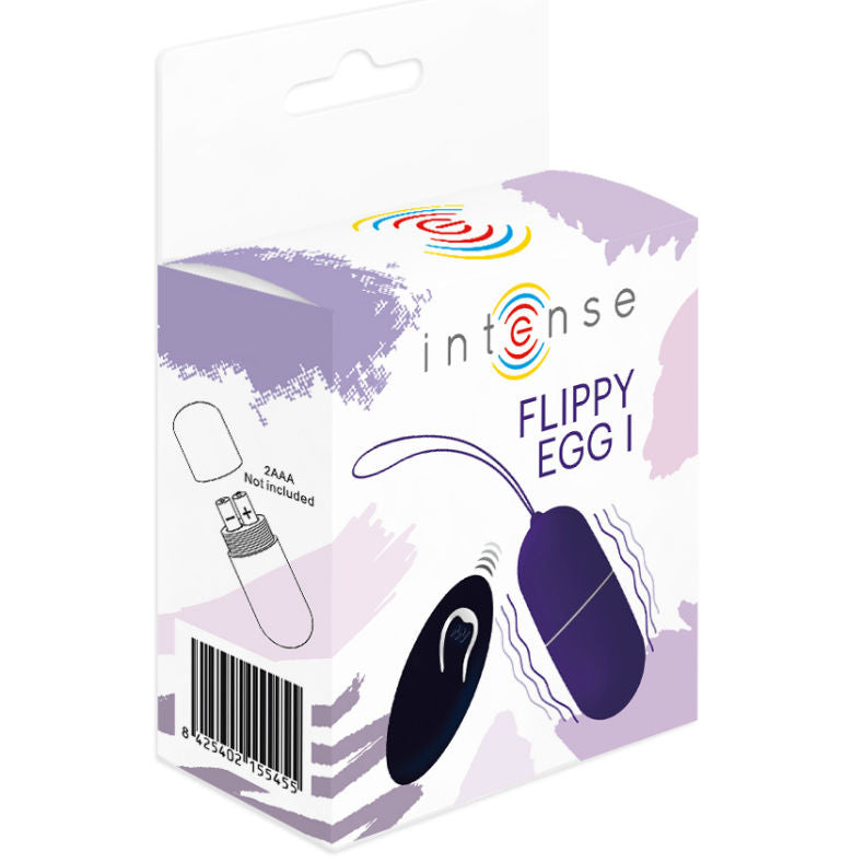 Uovo Vibrante con Telecomando Intense Flippy I — Viola