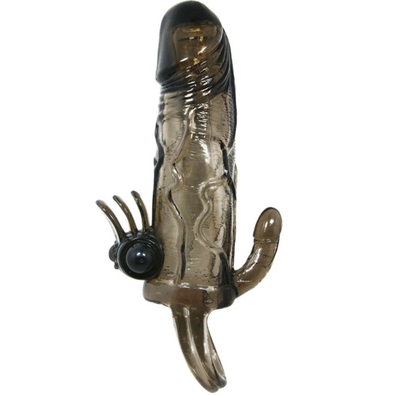 Guaina Fallica Vibrante Baile Brave Man — Doppio Bullet 16.5 cm