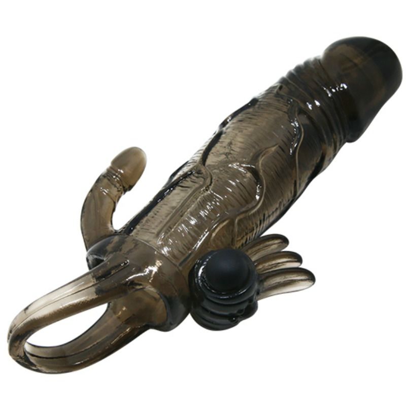 Guaina Fallica Vibrante Baile Brave Man — Doppio Bullet 16.5 cm