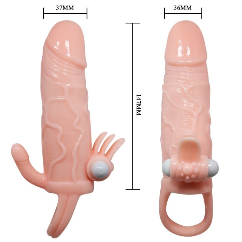 Guaina Fallica Vibrante Baile Brave Man — 16.5 cm