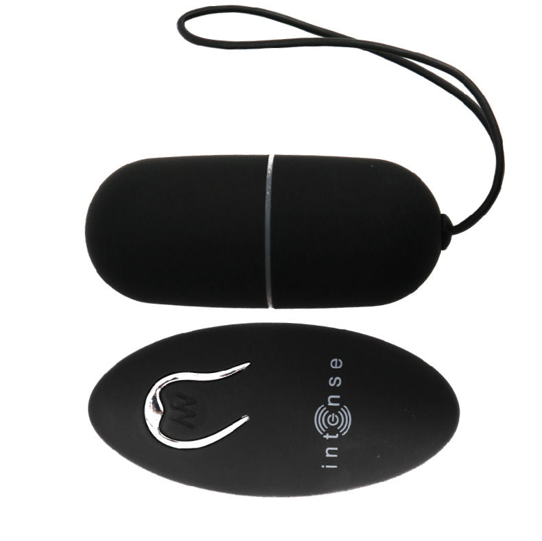 Uovo Vibrante con Telecomando Intense Flippy I — Nero