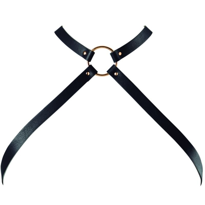 Pettorina Bondage Incrociata Bijoux Indiscrets Maze — Nero