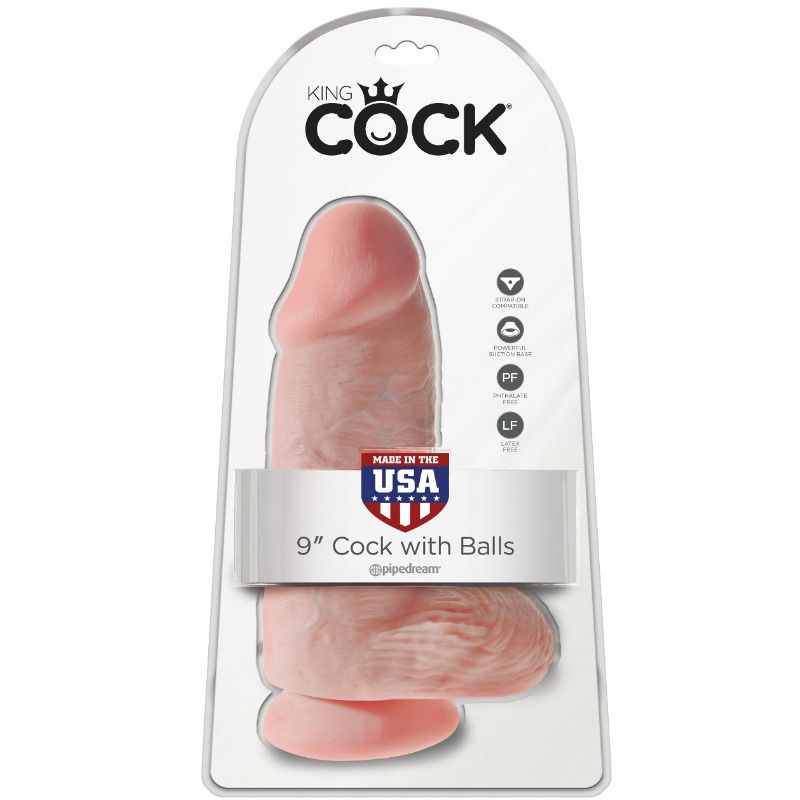 Dildo Realistico King Cock Chubby — 23 cm