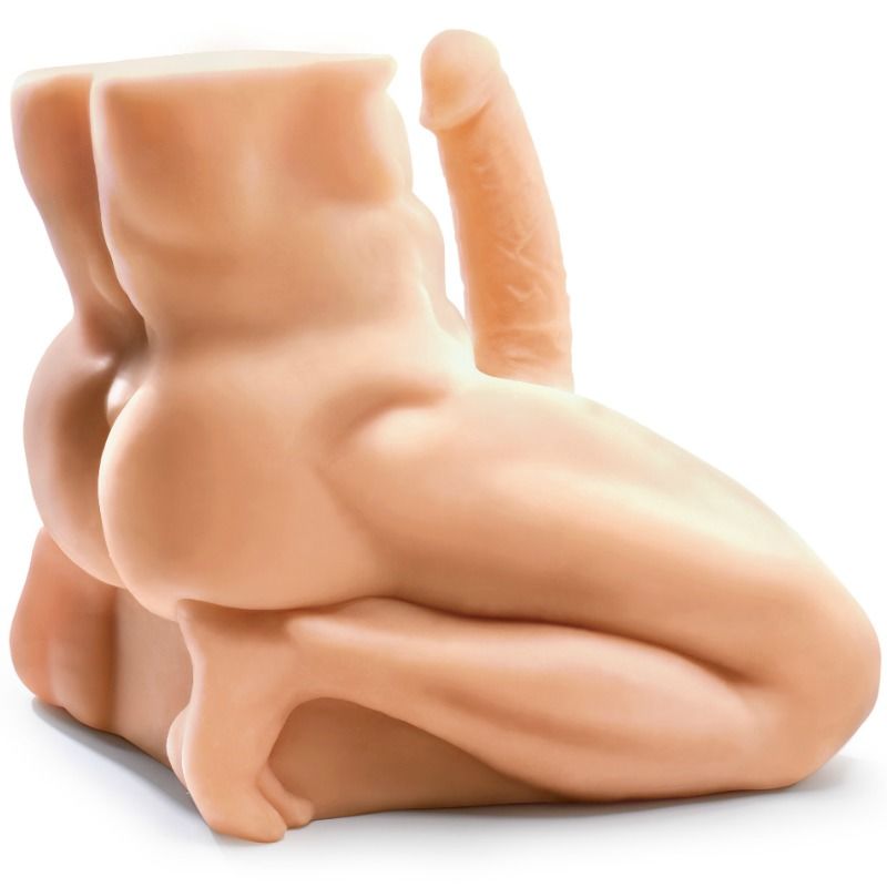 Busto Torso con Pene EXTREME TOYZ Pipedreams Fuck Me Silly Man — Realistico