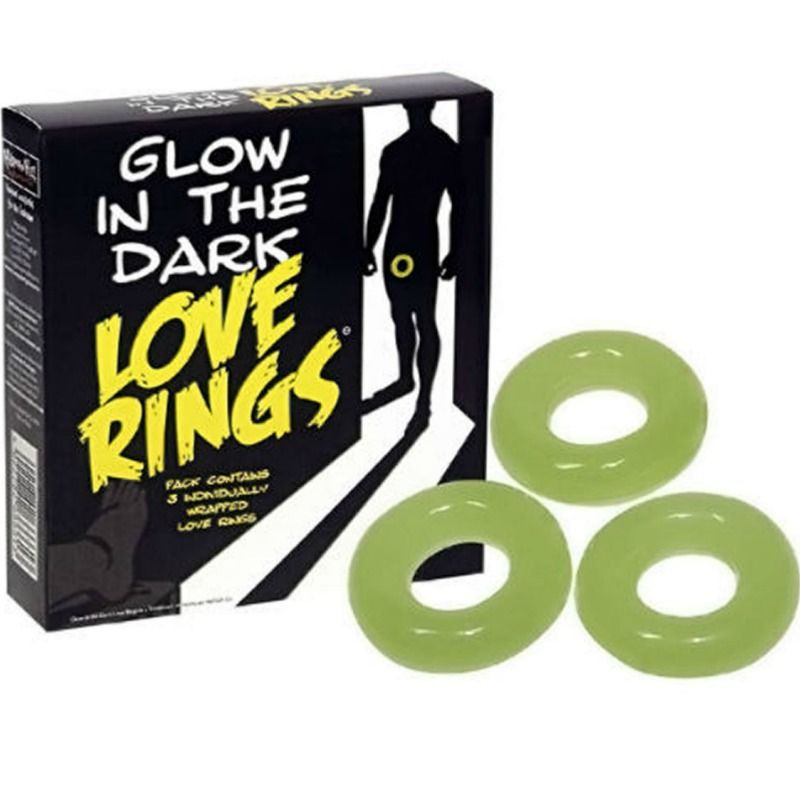 Anello Fallico Fluorescente Spencer & Fleetwood — Set 3 Pezzi