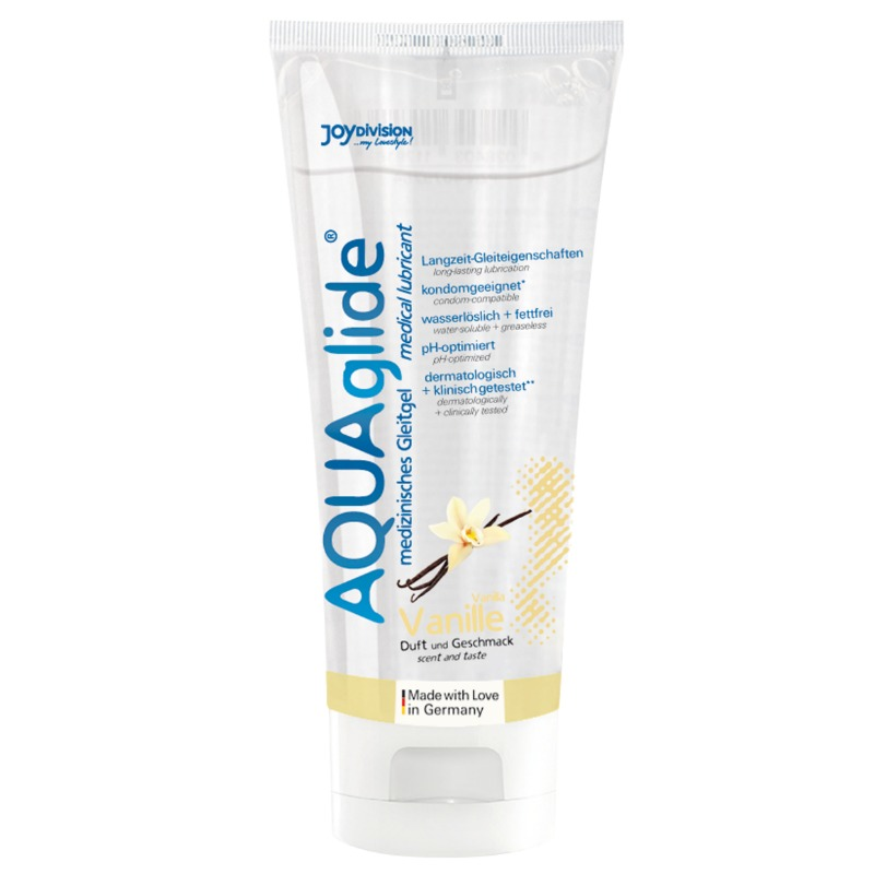 Lubrificante Intimo Base Acqua Joydivision Aquaglide — Vaniglia 100 ml