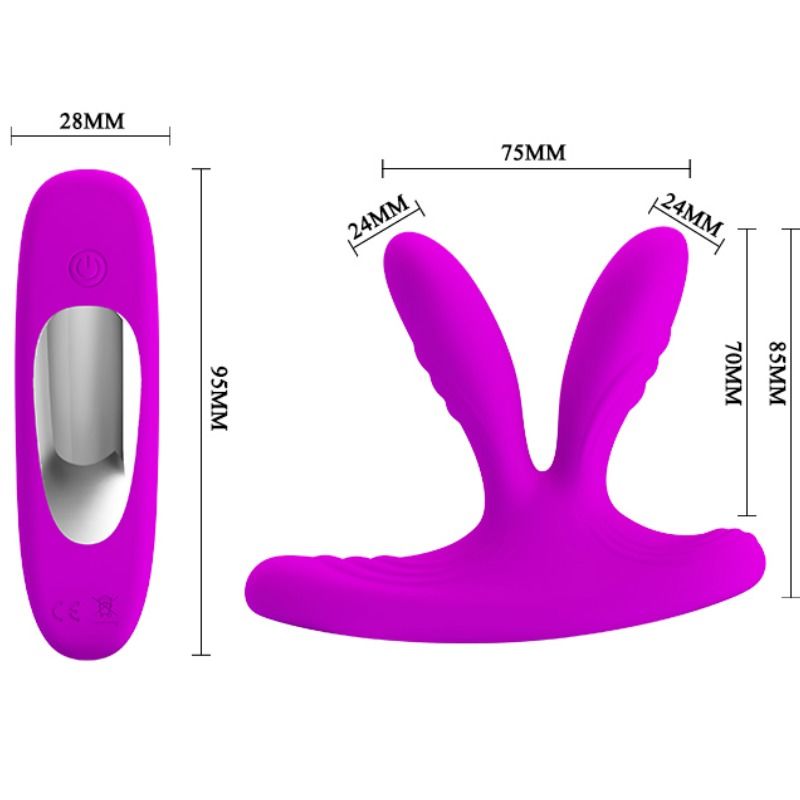 Stimolatore Dita Vibrante Pretty Love Magic Fingers — Silicone