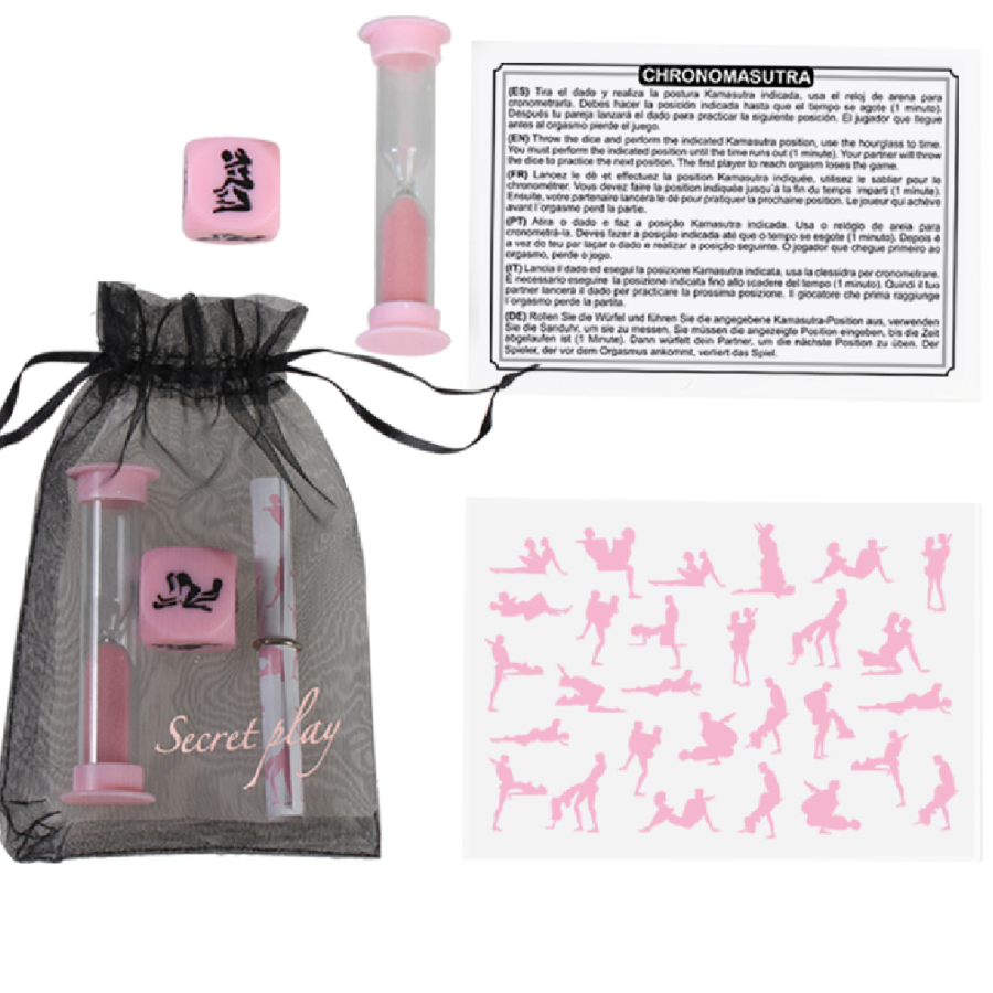 Gioco Erotico di Coppia Secretplay Kit Cronokamasutra