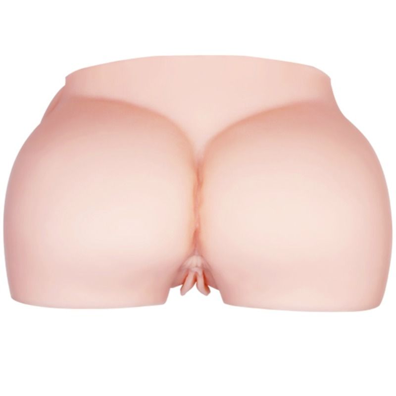 Masturbatore Maschile Realistico Crazy Bull — Vagina e Ano, Vibrante