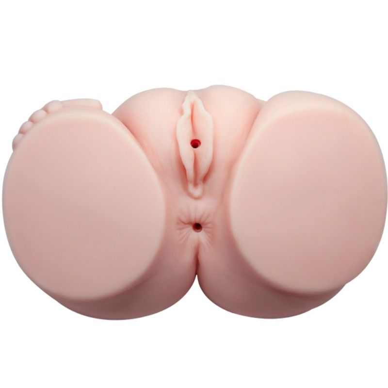 Masturbatore Maschile Realistico Crazy Bull — Vagina e Ano, Vibrante