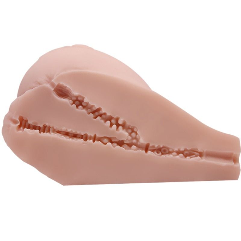 Masturbatore Maschile Realistico Crazy Bull — Vagina e Ano, Vibrante
