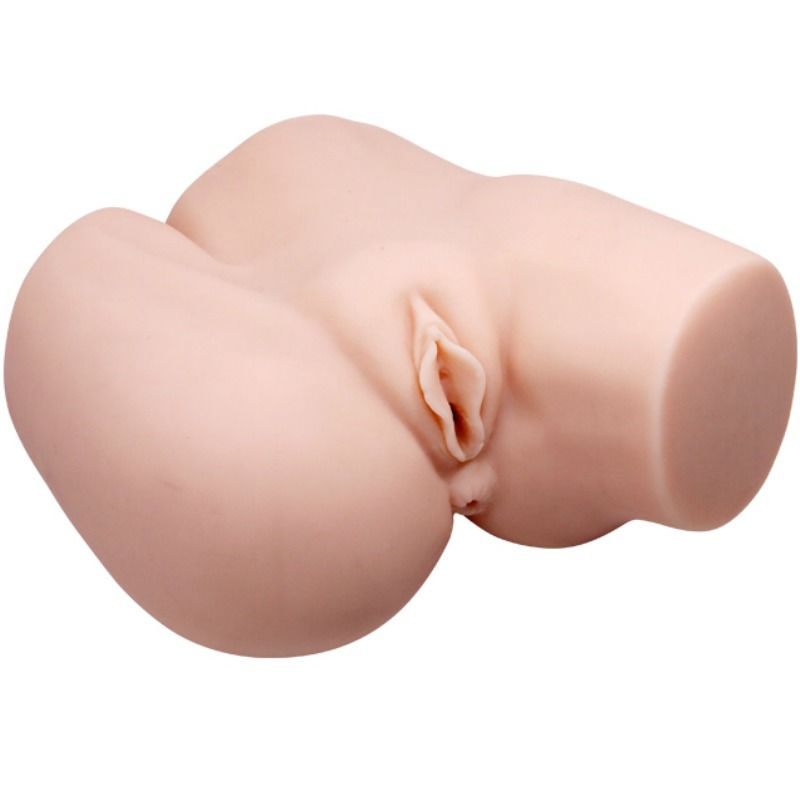 Masturbatore Realistico Busto Crazy Bull — Vagina e Ano, Vibrante