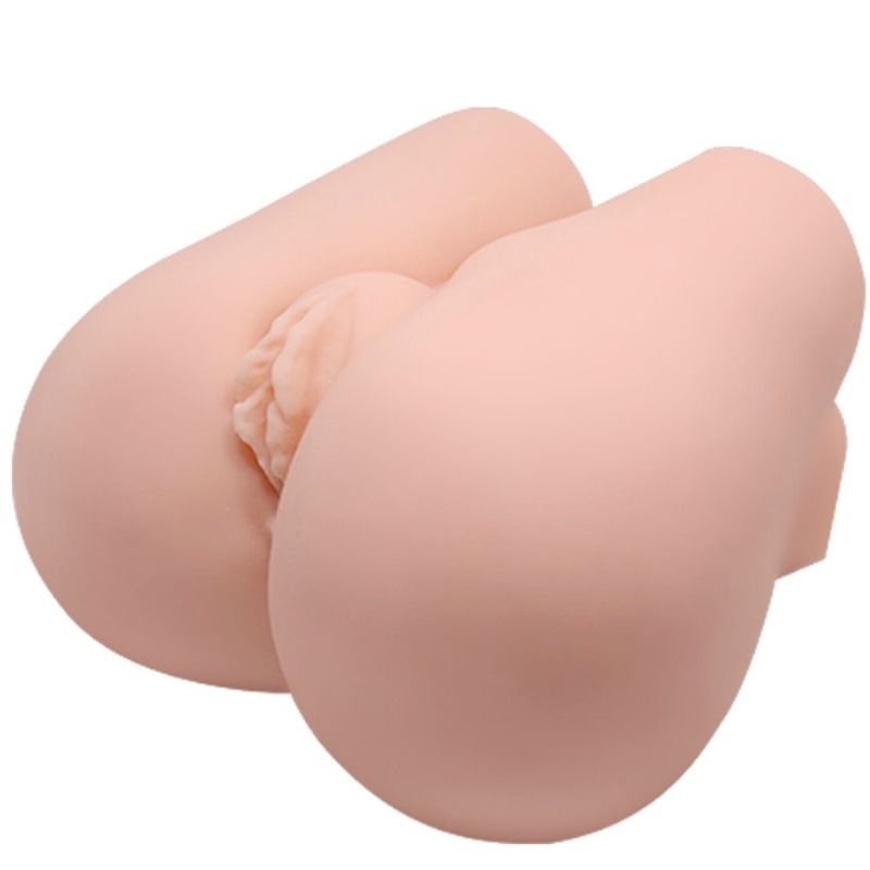 Masturbatore Maschile Realistico Crazy Bull — Vagina e Ano, Vibrante