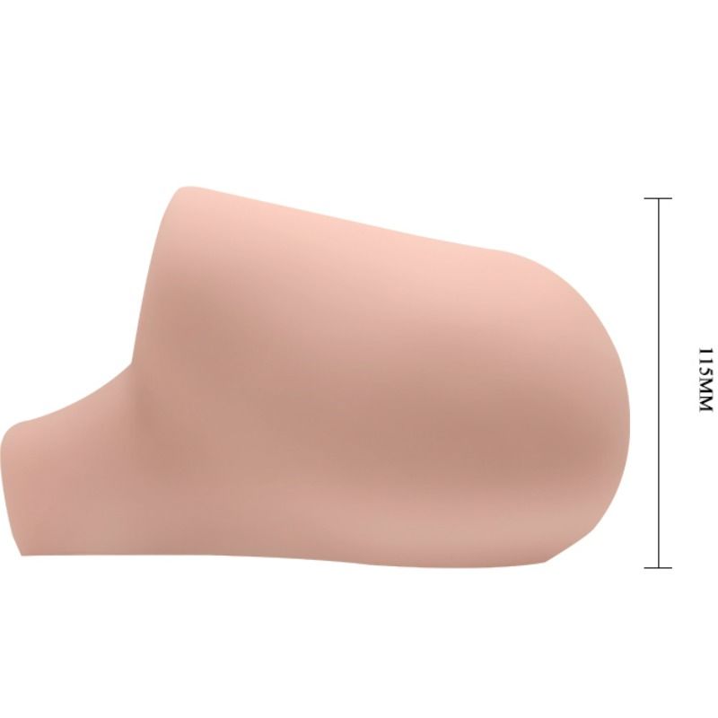 Masturbatore Maschile Realistico Crazy Bull — Vagina e Ano, Vibrante