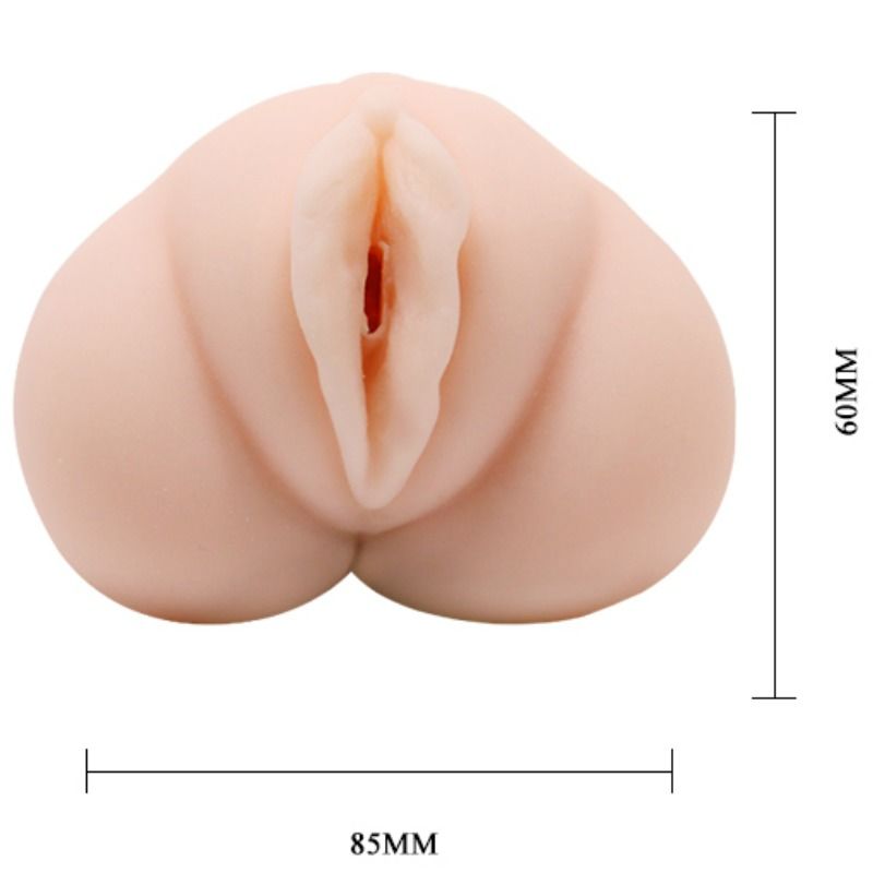 Masturbatore Maschile Vagina Autolubrificante Crazy Bull — Vibrante