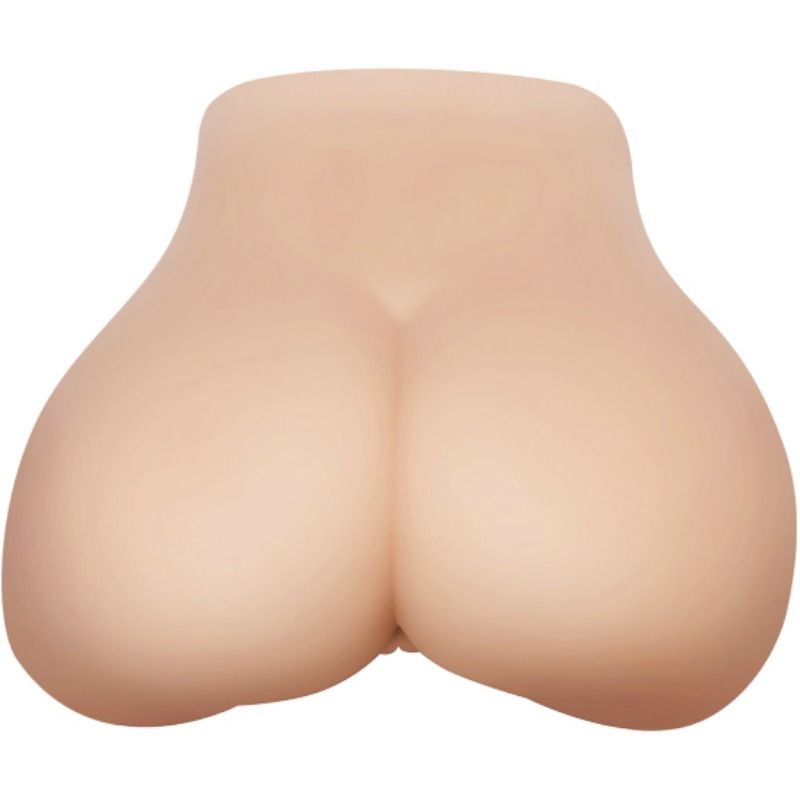 Masturbatore Maschile Realistico Crazy Bull — Vagina e Ano, Vibrante