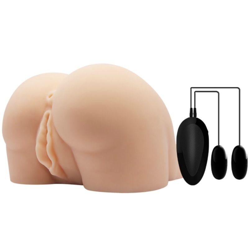 Masturbatore Maschile Realistico Crazy Bull — Vagina/Ano, Vibrante