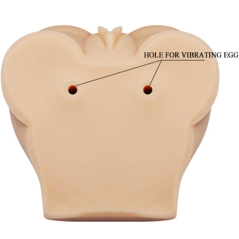 Masturbatore Maschile Realistico Crazy Bull — Vagina/Ano, Vibrante