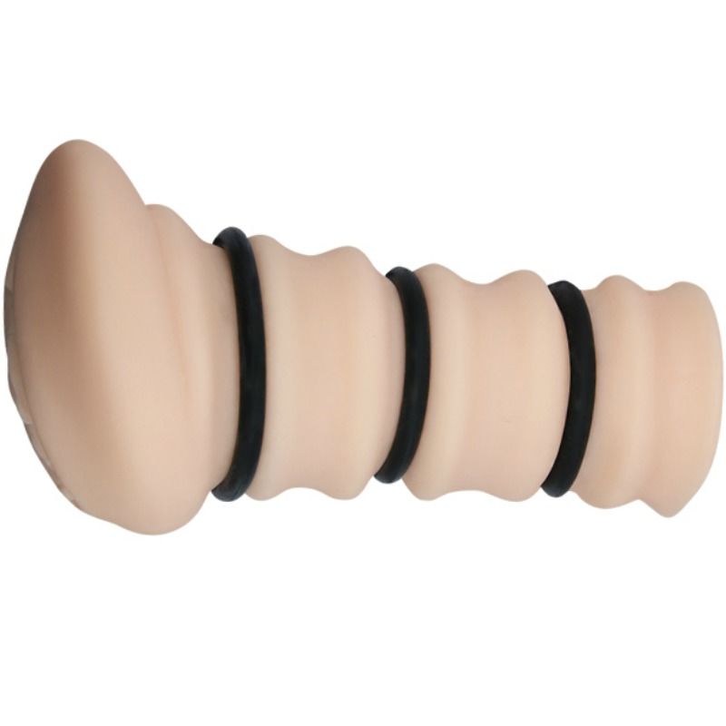 Masturbatore Maschile con Anelli Crazy Bull Vagina — Modello 2